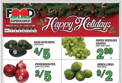 Food Bazaar (CT, NJ, NY) Weekly Ad Flyer Specials December 7 to December 13, 2023
