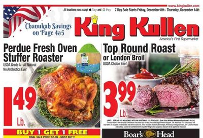 King Kullen (NY) Weekly Ad Flyer Specials December 8 to December 14, 2023