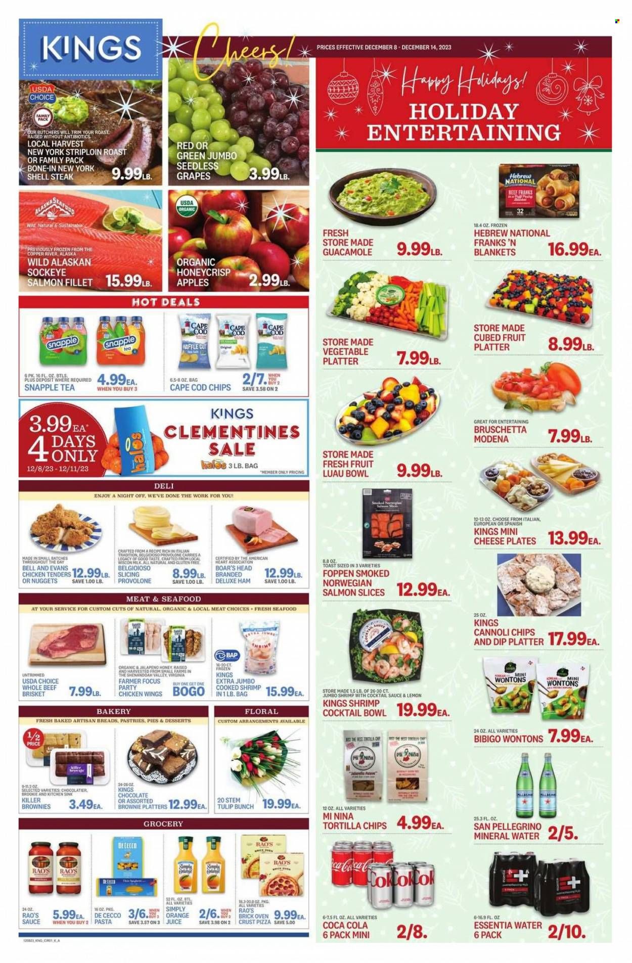 Kings Food Markets (CT, NJ, NY) Weekly Ad Flyer Specials December 8 to December 14, 2023