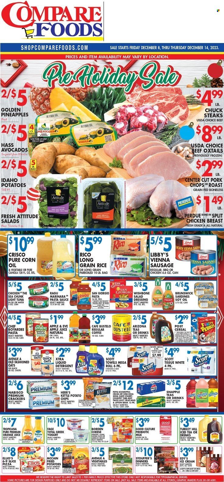 Compare Foods (CT, MD, NC, NJ, NY, RI) Weekly Ad Flyer Specials December 8 to December 14, 2023