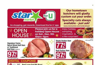 Star Market Weekly Ad Flyer Specials December 8 to December 14, 2023