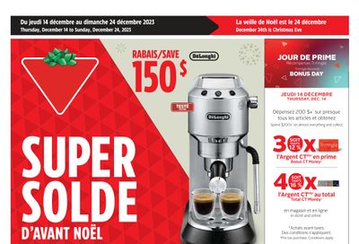 Canadian Tire (QC) Flyer December 14 to 20
