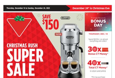 Canadian Tire (West) Flyer December 14 to 24