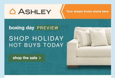 Ashley HomeStore Flyer December 12 to 22