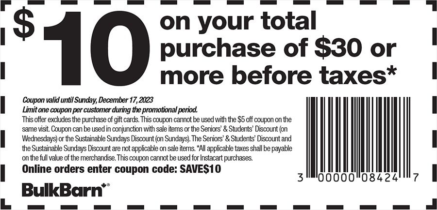 Bulk Barn Flyer December 11 to 24