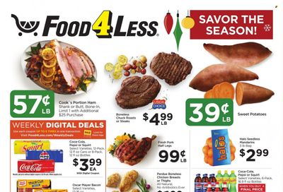 Food 4 Less (IL) Weekly Ad Flyer Specials December 13 to December 19, 2023