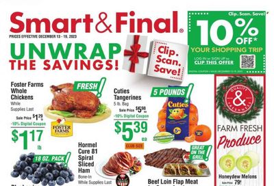 Smart & Final Weekly Ad Flyer Specials December 13 to December 19, 2023