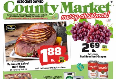 County Market (IL, IN, MO) Weekly Ad Flyer Specials December 13 to December 24, 2023