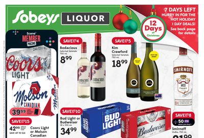 Sobeys (SK) Liquor Flyer December 14 to 20