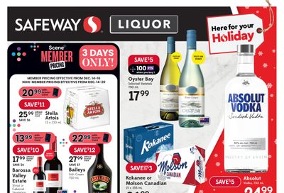Safeway (BC) Liquor Flyer December 14 to 20