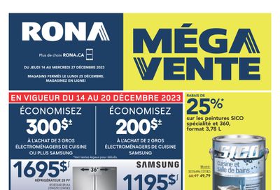 Rona (QC) Flyer December 14 to 20