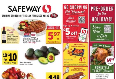 Safeway (CA) Weekly Ad Flyer Specials December 13 to December 19, 2023