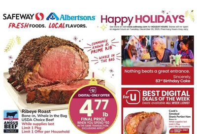 Safeway (CO, WY) Weekly Ad Flyer Specials December 13 to December 25, 2023