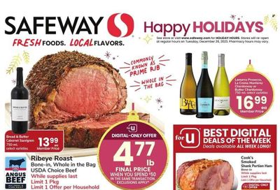 Safeway (CO) Weekly Ad Flyer Specials December 13 to December 25, 2023