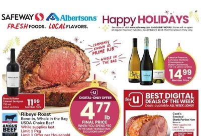 Safeway (CO) Weekly Ad Flyer Specials December 13 to December 25, 2023