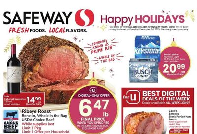 Safeway (NE) Weekly Ad Flyer Specials December 13 to December 25, 2023