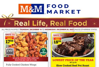 M&M Food Market (ON) Flyer December 14 to 20