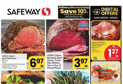 Safeway (AZ) Weekly Ad Flyer Specials December 13 to December 19, 2023