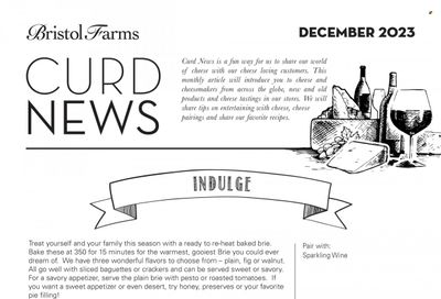 Bristol Farms (CA) Weekly Ad Flyer Specials December 1 to December 31, 2023