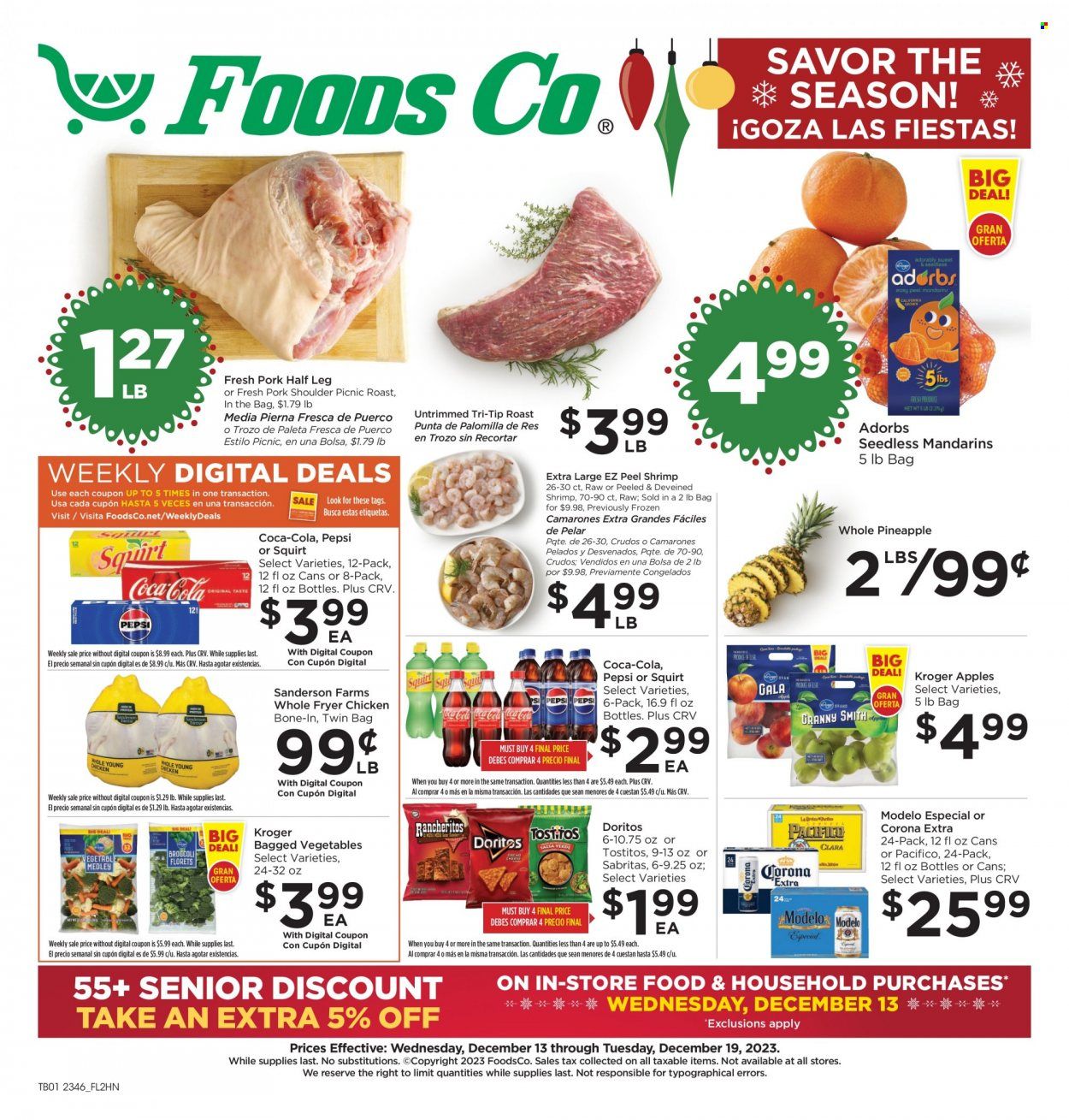 Foods Co (CA, OH, VA) Weekly Ad Flyer Specials December 13 to December 19, 2023