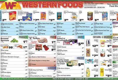 Western Foods Flyer December 13 to 19