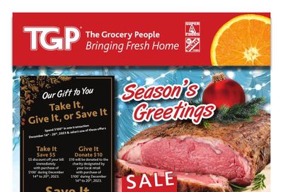 TGP The Grocery People Flyer December 14 to 20