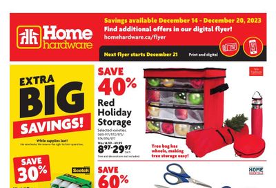 Home Hardware (Atlantic) Flyer December 14 to 20