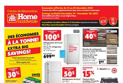 Home Hardware Building Centre (QC) Flyer December 14 to 20