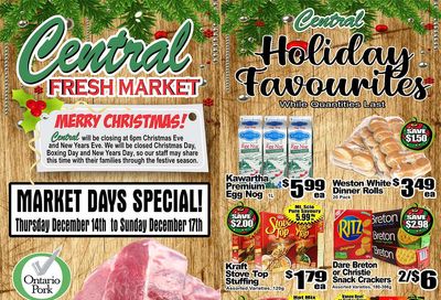 Central Fresh Market Flyer December 14 to 28
