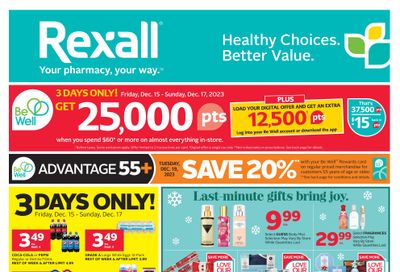 Rexall (ON) Flyer December 15 to 28