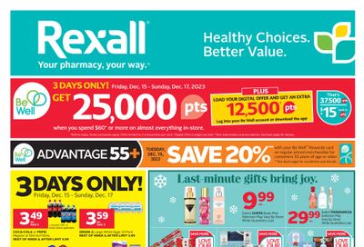 Rexall (BC) Flyer December 15 to 28