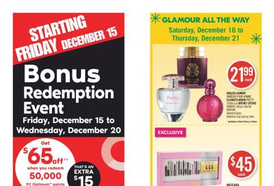 Shoppers Drug Mart (West) Flyer December 16 to 21