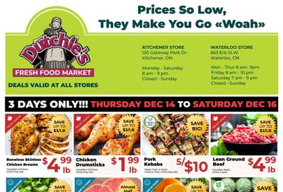Danforth Food Market Flyer December 14 to 16