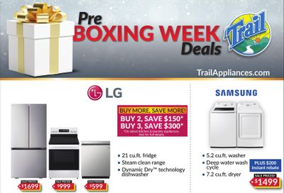 Trail Appliances (AB & SK) Flyer December 14 to 20