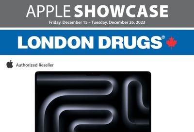 London Drugs Apple Showcase Flyer December 15 to 26