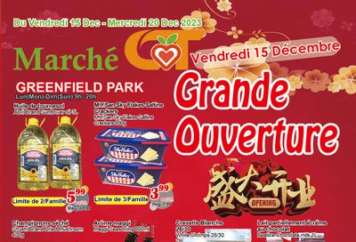 Marche C&T (Greenfield Park) Flyer December 15 to 20