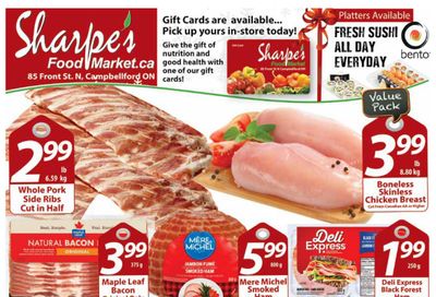 Sharpe's Food Market Flyer December 14 to 20
