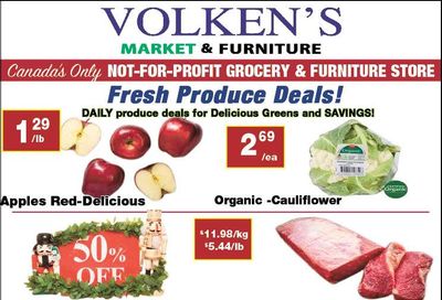 Volken's Market & Furniture Flyer December 13 to 19