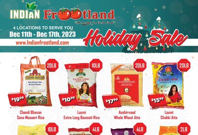 Indian Frootland Flyer December 11 to 17