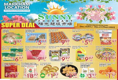 Sunny Foodmart (Markham) Flyer December 15 to 21