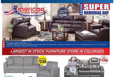 American Furniture Warehouse Weekly Ad & Flyer May 24 to 30