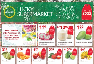 Lucky Supermarket (Surrey) Flyer December 15 to 21