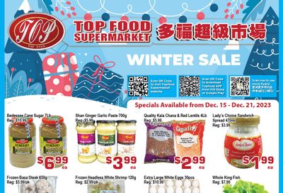 Top Food Supermarket Flyer December 15 to 21
