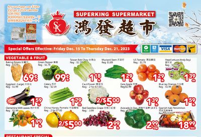 Superking Supermarket (North York) Flyer December 15 to 21
