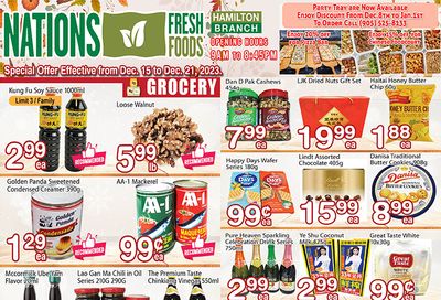 Nations Fresh Foods (Hamilton) Flyer December 15 to 21