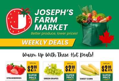 Joseph's Farm Market Flyer December 15 to 20