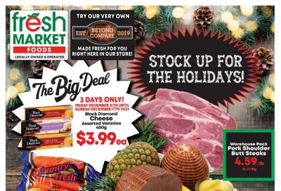 Fresh Market Foods Flyer December 15 to 21