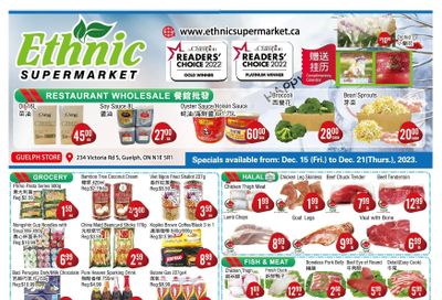 Ethnic Supermarket (Guelph) Flyer December 15 to 21