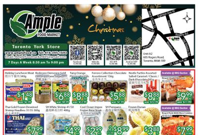 Ample Food Market (North York) Flyer December 15 to 21