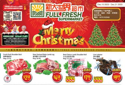 Full Fresh Supermarket Flyer December 15 to 21